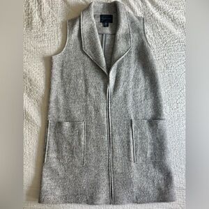 Gray Women's long Vest